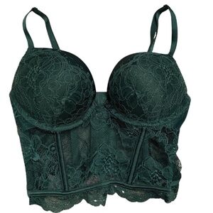 Victoria's Secret Women's Green Corset